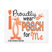 I Wear Peach For Me 27 Uterine Cancer
