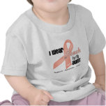 I Wear Peach For My Aunt - Uterine Cancer t-shirts