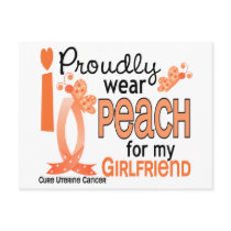 I Wear Peach For My Girlfriend 27 Uterine Cancer