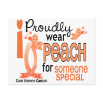 I Wear Peach For Someone Special 27 Uterine Cancer
