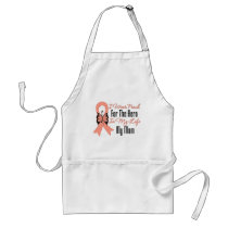 I Wear Peach For The Hero in My Life...My Mom Aprons