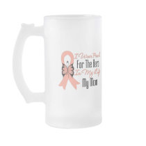 I Wear Peach For The Hero in My Life...My Mom Coffee Mug