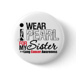 I Wear Peach Ribbon For My Sister buttons