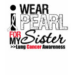 I Wear Peach Ribbon For My Sister t-shirts