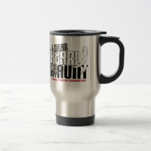 I Wear Pearl For My Aunt 6.4 Lung Cancer Coffee Mugs