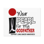 I Wear Pearl For My Godfather 9 postcards