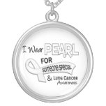 I Wear Pearl Someone Special 42 Lung Cancer Custom Jewelry