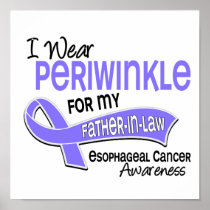 I Wear Periwinkle 42 Father-In-Law Esophageal Canc