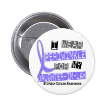 I Wear Periwinkle Daughter-In-Law 37 Stomach Cance Pinback Button