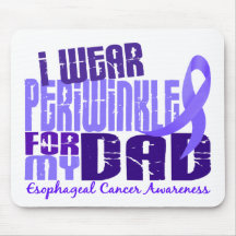 I Wear Periwinkle For My Dad 6.4 Esophageal Cancer Mouse Pads