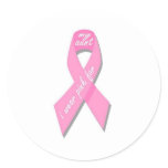 i wear pink aunt stickers