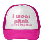 I wear Pink Breast Cancer Awareness Hats