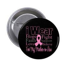 I Wear Pink Collage Mother-in-Law Breast Cancer