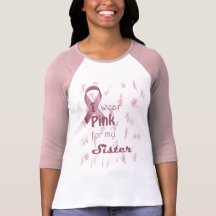 I wear Pink ... - Customized T-shirt