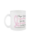 I Wear Pink For ME Filigree Pink Ribbon Coffee Mug