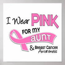 I Wear Pink For My Aunt 42 Breast Cancer