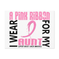 I Wear Pink For My Aunt 46 Breast Cancer