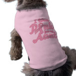I wear Pink for my Aunt Dog Tee Shirt