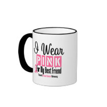 I Wear Pink For My Best Friend Mug