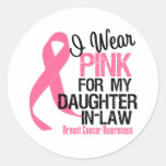 I Wear Pink For My Daughter-in-Law Sticker