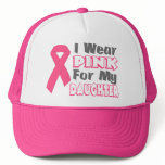 I Wear Pink For My Daughter (Version B) Hats