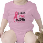 I Wear Pink For My Grandma Baby Creeper