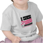 I Wear Pink For My Grandma Breast Cancer Shirts