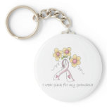I Wear Pink For My Grandma Keychains
