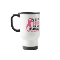 I Wear Pink For My Grandma Coffee Mugs