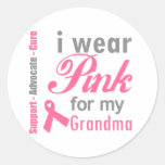 I Wear Pink For My Grandma Sticker
