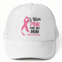I Wear Pink For My Mom Mesh Hats