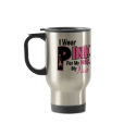 I Wear Pink For My Nana 19 BREAST CANCER mugs