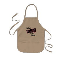 I Wear Pink For My Nana 8 Breast Cancer Aprons