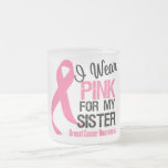 I Wear Pink For My Sister Coffee Mugs