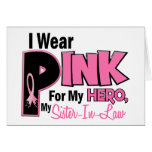 I Wear Pink For My Sister-In-Law 19 Cards