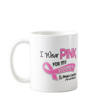 I Wear Pink For My Stepmom 42 Breast Cancer Mugs