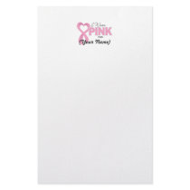 I Wear Pink For... Stationery Design
