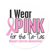 I Wear Pink For The Ta-Tas 10 Breast Cancer