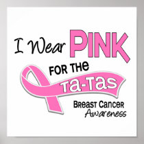 I Wear Pink For The Ta-Tas 42 Breast Cancer