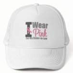I Wear Pink Ribbon For My Sister-in-Law Mesh Hats