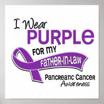 I Wear Purple 42 Father-In-Law Pancreatic Cancer