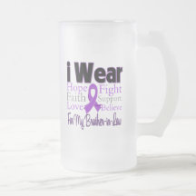 I Wear Purple Brother-in-Law - Pancreatic Cancer Coffee Mugs
