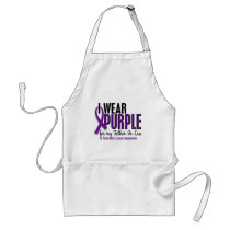 I Wear Purple Father-In-Law 10 Pancreatic Cancer Aprons