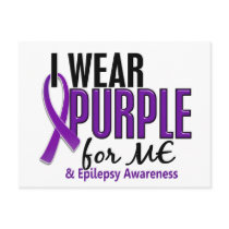 I Wear Purple For ME 10 Epilepsy