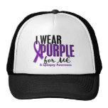 I Wear Purple For ME 10 Epilepsy Trucker Hat