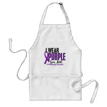 I Wear Purple For ME 10 Fibromyalgia Aprons