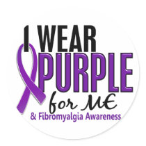 I Wear Purple For ME 10 Fibromyalgia
