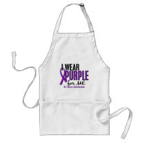 I Wear Purple For ME 10 Lupus Aprons