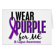 I Wear Purple For ME 10 Lupus