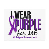 I Wear Purple For ME 10 Lupus